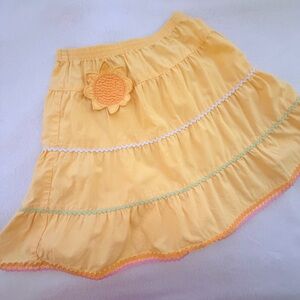 Gymboree Sunflower Fields Long Peasant Skirt
